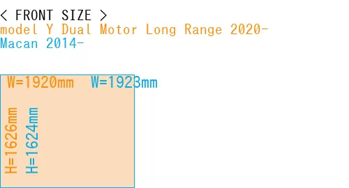 #model Y Dual Motor Long Range 2020- + Macan 2014-